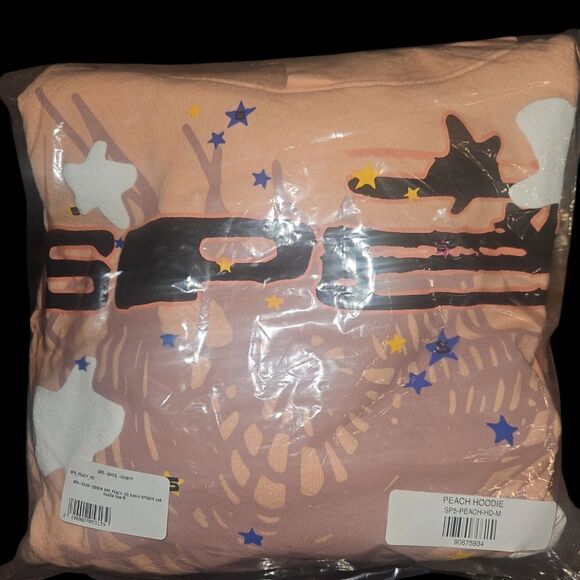 Sp5der SP5 Hoodie Sweatshirt Bellini Peach | Spider Worldwide - Picture 2 of 4